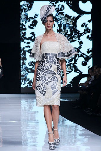 Sebastian Gunawan Bella Pietra. Jakarta Fashion Week 2013 at Plaza Senayan. Jakarta. [Foto: Mohammad Abduh/Wolipop]