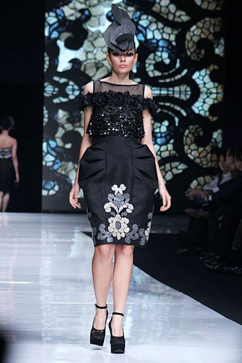 Sebastian Gunawan Bella Pietra. Jakarta Fashion Week 2013 at Plaza Senayan. Jakarta. [Foto: Mohammad Abduh/Wolipop]