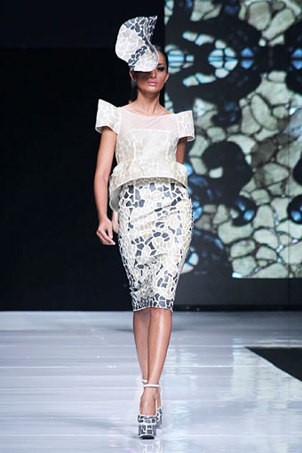 Sebastian Gunawan Bella Pietra. Jakarta Fashion Week 2013 at Plaza Senayan. Jakarta. [Foto: Mohammad Abduh/Wolipop]