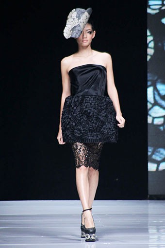 Sebastian Gunawan Bella Pietra. Jakarta Fashion Week 2013 at Plaza Senayan. Jakarta. [Foto: Mohammad Abduh/Wolipop]