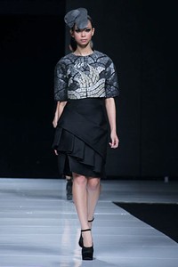 Sebastian Gunawan Bella Pietra. Jakarta Fashion Week 2013 at Plaza Senayan. Jakarta. [Foto: Mohammad Abduh/Wolipop]