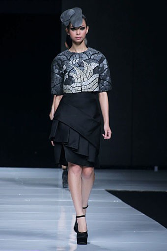 Sebastian Gunawan Bella Pietra. Jakarta Fashion Week 2013 at Plaza Senayan. Jakarta. [Foto: Mohammad Abduh/Wolipop]