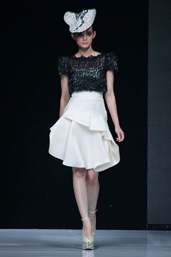 Sebastian Gunawan Bella Pietra. Jakarta Fashion Week 2013 at Plaza Senayan. Jakarta. [Foto: Mohammad Abduh/Wolipop]