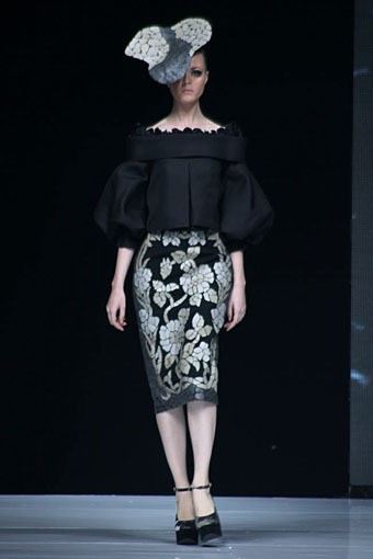 Sebastian Gunawan Bella Pietra. Jakarta Fashion Week 2013 at Plaza Senayan. Jakarta. [Foto: Mohammad Abduh/Wolipop]