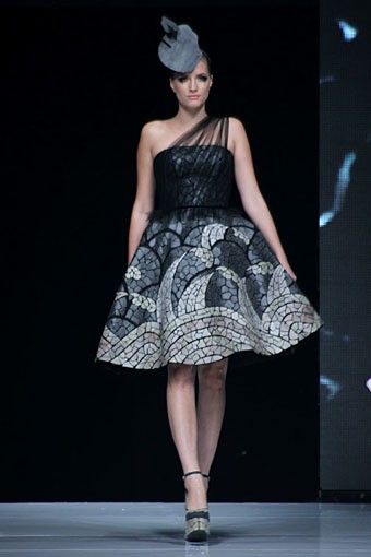 Sebastian Gunawan Bella Pietra. Jakarta Fashion Week 2013 at Plaza Senayan. Jakarta. [Foto: Mohammad Abduh/Wolipop]