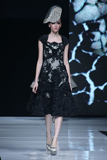 Sebastian Gunawan Bella Pietra. Jakarta Fashion Week 2013 at Plaza Senayan. Jakarta. [Foto: Mohammad Abduh/Wolipop]