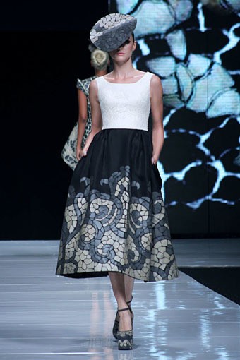 Sebastian Gunawan Bella Pietra. Jakarta Fashion Week 2013 at Plaza Senayan. Jakarta. [Foto: Mohammad Abduh/Wolipop]