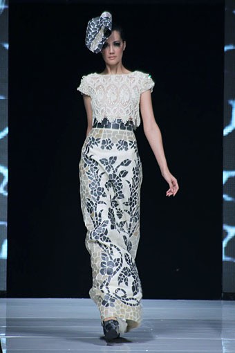 Sebastian Gunawan Bella Pietra. Jakarta Fashion Week 2013 at Plaza Senayan. Jakarta. [Foto: Mohammad Abduh/Wolipop]