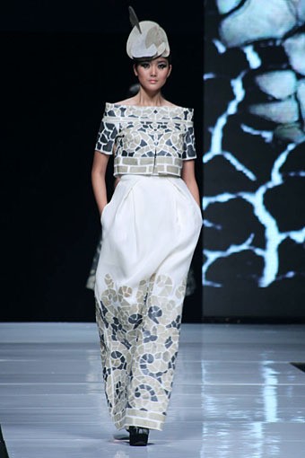 Sebastian Gunawan Bella Pietra. Jakarta Fashion Week 2013 at Plaza Senayan. Jakarta. [Foto: Mohammad Abduh/Wolipop]