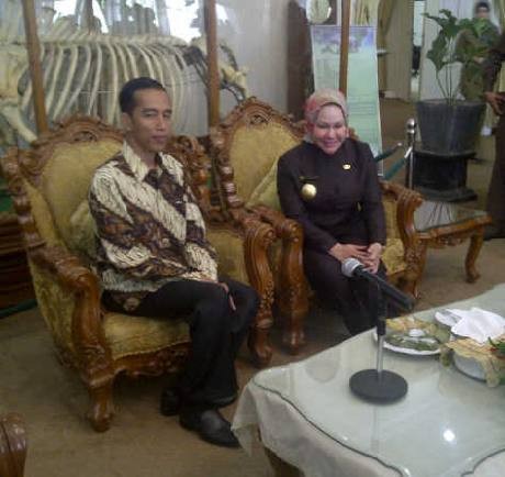 6 Poin Pembahasan Jokowi dan Ratu Atut