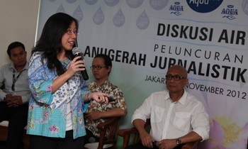 Karya jurnalistik berupa tulisan, foto, dan liputan televisi bertema air dan kehidupan diharapkan dapat meningkatkan komitmen seluruh pemangku kepentingan terhadap pengelolaan dan pelestarian air.