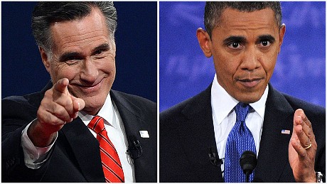 Obama & Romney Bersaing Ketat di Tiga Swing States