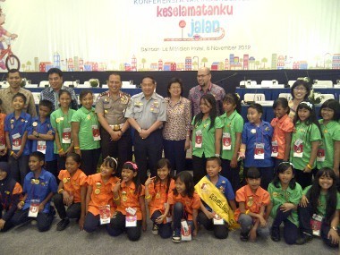 36 Bocah SD Diskusikan Keselamatan Berlalu Lintas di Jakarta