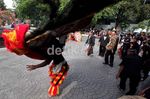 Pertama Naik Reog, Ahok Keenakan