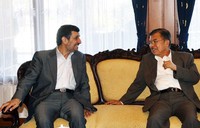 Pertemuan keduanya membahas rencana kerjasama bisnis dan alih tehnolgi antara Iran dan Indonesia. (Dok JK)