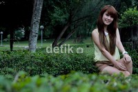 Mantan personel Cherrybelle itu mengaku karakter tersebut sangat berbeda dengan karakter aslinya.