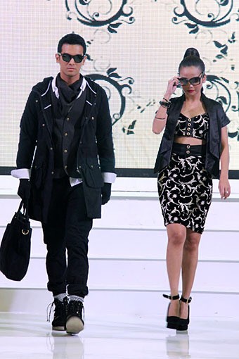 Luna Maya Luna Maya for Hardware. Gazia Glitz & Glam. Jakarta Fashion Week 2013 at Plaza Senayan. Jakarta. [Foto: Mohammad Abduh/Wolipop]