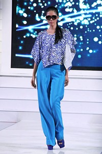 Asmirandah Manja Gazia Glitz & Glam. Jakarta Fashion Week 2013 at Plaza Senayan. Jakarta. [Foto: Mohammad Abduh/Wolipop]