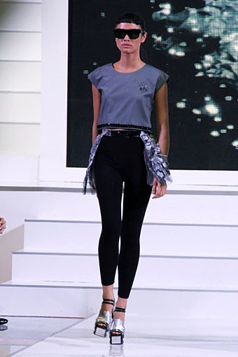 Asmirandah Manja Gazia Glitz & Glam. Jakarta Fashion Week 2013 at Plaza Senayan. Jakarta. [Foto: Mohammad Abduh/Wolipop]