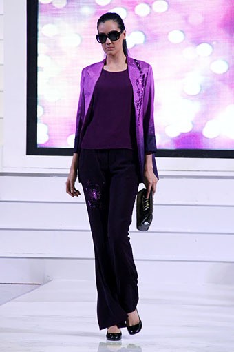 Asmirandah Manja Gazia Glitz & Glam. Jakarta Fashion Week 2013 at Plaza Senayan. Jakarta. [Foto: Mohammad Abduh/Wolipop]