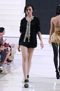 Dimas Beck Rouge. Gazia Glitz & Glam. Jakarta Fashion Week 2013 at Plaza Senayan. Jakarta. [Foto: Mohammad Abduh/Wolipop]