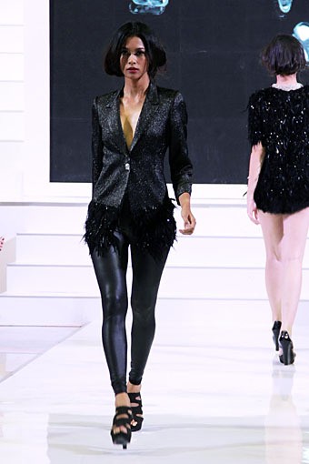 Dimas Beck Rouge. Gazia Glitz & Glam. Jakarta Fashion Week 2013 at Plaza Senayan. Jakarta. [Foto: Mohammad Abduh/Wolipop]