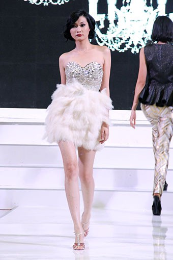 Dimas Beck Rouge. Gazia Glitz & Glam. Jakarta Fashion Week 2013 at Plaza Senayan. Jakarta. [Foto: Mohammad Abduh/Wolipop]