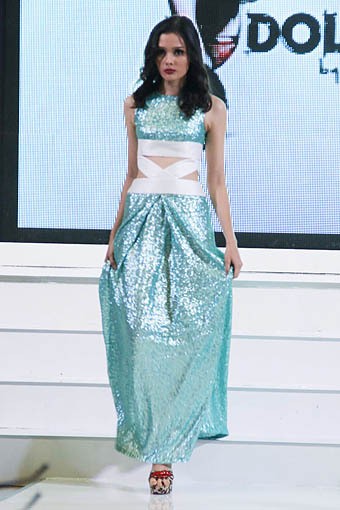 Marissa Nasution DollHouse. Gazia Glitz & Glam. Jakarta Fashion Week 2013 at Plaza Senayan. Jakarta. [Foto: Mohammad Abduh/Wolipop]