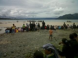 Empat Pencari Ikan Hilang di Danau Toba Sumut