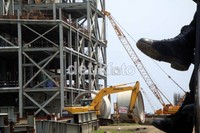 Para pekerja mengancam akan tetap melakukan aksi mogok sampai tuntutan mereka dipenuhi. Arbi Anugrah/detikcom.