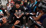 Pendukung Diego Demo Polsek Tanah Abang