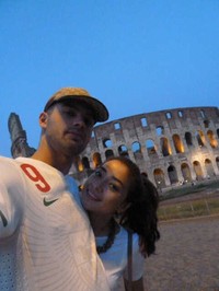 Nikita dan Diego saat di Roma, Italia. (dok. Pribadi).