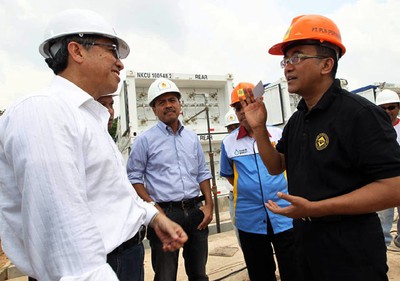 Dirut PLN Tinjau PLTG Jakabaring
