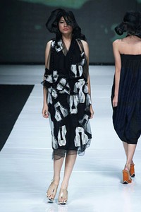 Oscar Lawalata Koleksi Couture. Jakarta Fashion Week 2013 at Plaza Senayan. Jakarta. [Foto: Mohammad Abduh/Wolipop]