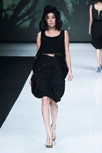 Oscar Lawalata Koleksi Couture. Jakarta Fashion Week 2013 at Plaza Senayan. Jakarta. [Foto: Mohammad Abduh/Wolipop]