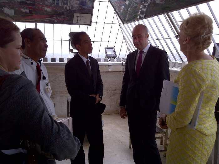 PM Swedia Terpesona Jakarta yang Padat, Ajak Hidup Lestari di Kota