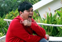 Suami Dilla itu selalu punya gaya jika bergaya di depan kamera. Gusmun/detikHot.