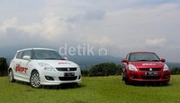 Suzuki Swift menggunakan mesin 1.400 cc, turun 100 cc dari versi lawasnya. Mesin tersebut mampu melontarkan tenaga 70 kW pada 6.000 RPM dan torsi 130 Nm pada 4.000 RPM.