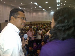 Kuliahi Mahasiswa, Dahlan Iskan: Jadi Pengusaha Itu Tak Mungkin Dipelajari