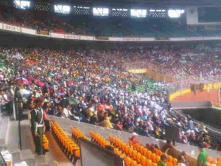 Warga Muhammadiyah Hijaukan Gelora Bung Karno