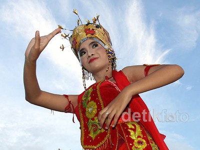 Parade Gandrung Sewu di Banyuwangi