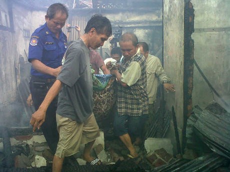 Terjebak Api, Seorang Nenek Meninggal dalam Kebakaran Rumah di Manado