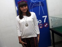 Ia tampak casual. Gus Mun/detikHOT