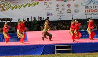 Paradigma pencak silat sebagai warisan seni budaya tradisional diharapkan dapat dirubah menjadi seni budaya dunia. (Saena Sabrina)