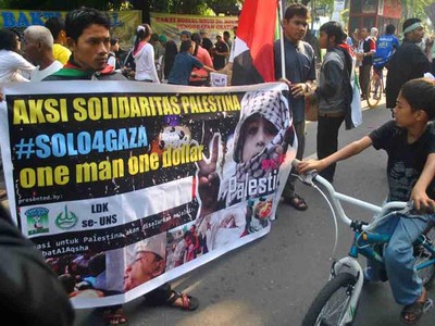 Aksi Solidaritas untuk Palestina