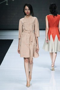 Auguste Soesastro, Kromo Spring/Summer 2013. Jakarta Fashion Week 2013, at Plaza Senayan, Jakarta. (Photo by Mohammad Abduh/Wolipop)