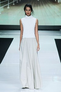 Auguste Soesastro, Kromo Spring/Summer 2013. Jakarta Fashion Week 2013, at Plaza Senayan, Jakarta. (Photo by Mohammad Abduh/Wolipop)