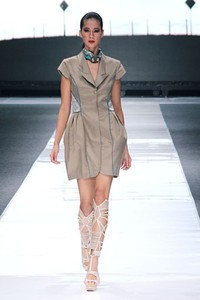 Friederich Herman Mazda 3 Young and Vibrant Designers. Jakarta Fashion Week 2013 at Plaza Senayan. Jakarta. [Foto: Mohammad Abduh/Wolipop]