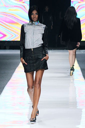 Friederich Herman Mazda 3 Young and Vibrant Designers. Jakarta Fashion Week 2013 at Plaza Senayan. Jakarta. [Foto: Mohammad Abduh/Wolipop]