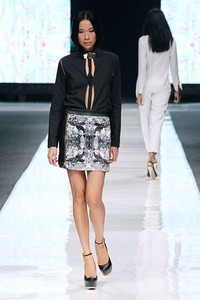 Friederich Herman Mazda 3 Young and Vibrant Designers. Jakarta Fashion Week 2013 at Plaza Senayan. Jakarta. [Foto: Mohammad Abduh/Wolipop]